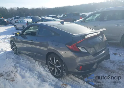 2019 Honda Civic Si из США, поврежденный, VIN 2HGFC3A57KH750525